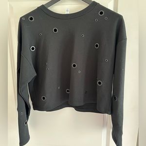 ALO Yoga Cropped Crewneck Sweatshirt